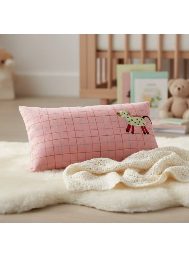 VELMORE Toddler Baby Pillow – Soft 100% Cotton Cover with Poly-Fiber Filling, Ideal Travel Pillow for Kids, Perfect for Sleeping, Bedding & Floor Use (26.67 × 45.72 cm), Available in Elegant Colors - Image 3